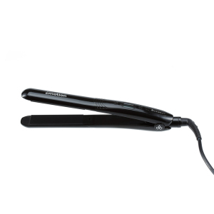 03-401 DEWAL Black Щипцы Emotion, 25*90 мм, терморегулятор, керамико-турмалиновое покрытие, 39 Вт