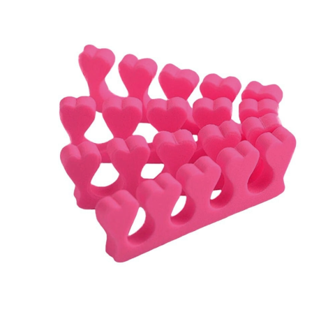 Разделители для пальцев РОЗОВЫЕ, упак/25 пар