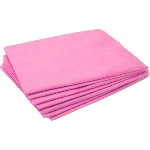 Простыня одноразовая 70*200 SS СТАНДАРТ малиновый № 10 пачка