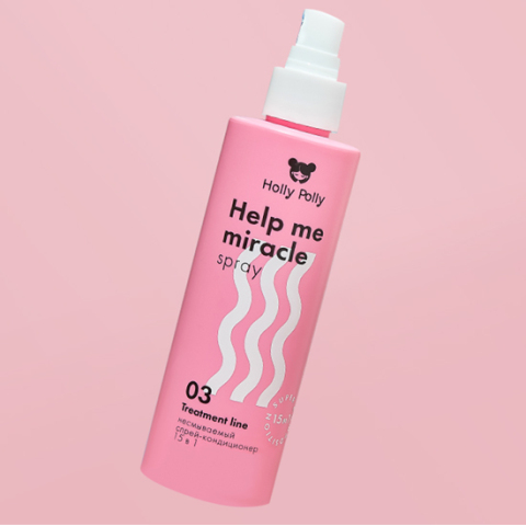 Help Me Несмываемый спрей-кондиционер 15в1, 200 мл.