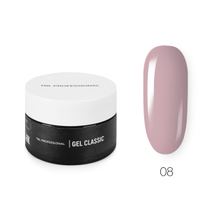 Гель TNL classic №08 камуфлирующий дымчато-розовый, 50 мл.