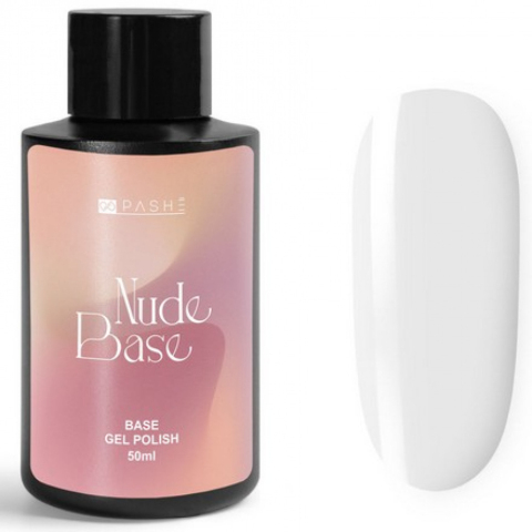 Цветная база PASHE Nude base №01 - серебристый ландыш, 50 мл.