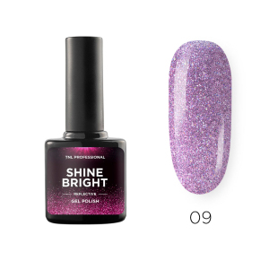 TNL Гель-лак Shine bright №09 - Сиреневый туман, 10 мл.