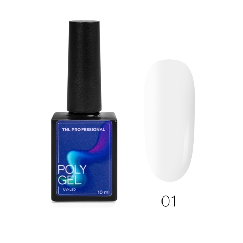 TNL Жидкий Poly Gel №01 - прозрачный, 10 мл.