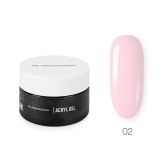 Акрил-гель TNL №02 камуфлирующий натуральный розовый, 50 мл.