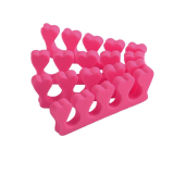 БИНОВИ Разделители для пальцев 1/25 пар., Ярко-розовые