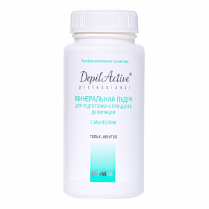 DAP Минеральная пудра для депиляции с ментолом, 50 гр.