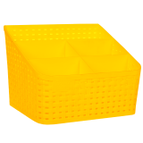 Подставка под салонные принадлежности, желтая