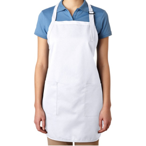 5219 BFP Фартук классический Оксфорд белый