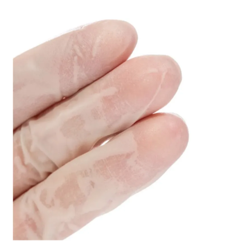 1225 БИНОВИ Перчатки латексные опудренные, гладкие M/50 пар, Натуральные