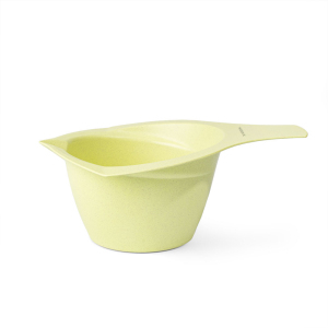 1006896 TNL Миска для окрашивания квадратная, фисташковая Soft Touch, 280 мл.