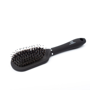 203777 TNL Щетка массажная для волос овальная, 75 мм, черная