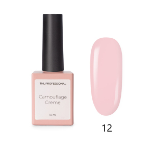 TNL Гель-лак Camouflage Creme №12 - клубничное джелато, 10 мл.