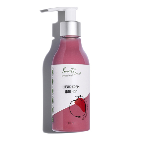 ST Шейк-крем для ног Гранат-мята, 200 мл.