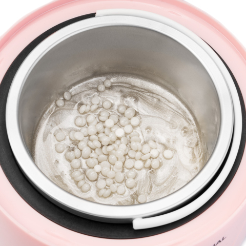 Воскоплав для горячего воска Wax System розовый