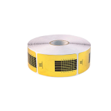 TNL Формы узкие одноразовые для наращивания ногтей, золото, 500 шт.