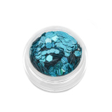 TNL Шестигранники Кошачий глаз бирюзовый №1