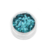 TNL Шестигранники Кошачий глаз бирюзовый №3