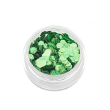 TNL Шестигранники Кошачий глаз зеленые №1