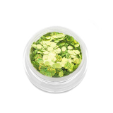 TNL Шестигранники Кошачий глаз салатовые №2