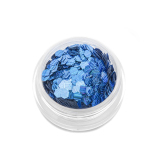 TNL Шестигранники Кошачий глаз синие №1