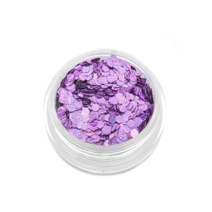 TNL Шестигранники Кошачий глаз сиреневые №3