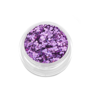 TNL Шестигранники Кошачий глаз сиреневые №4