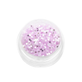 TNL Шестигранники mix серебряно-сиреневый