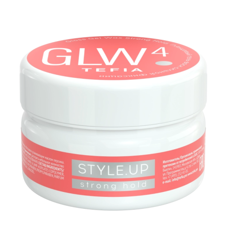 Style.Up Гель-воск глянцевый сильной фиксации, 75 мл.