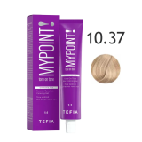 Mypoint Гель-краска 10.37 Экстра светлый золотисто-фиолетовый блондин, 60 мл.