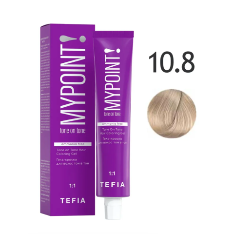 Mypoint Гель-краска 10.8 Экстра светло-коричневый блондин, 60 мл.