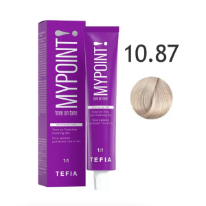 Mypoint Гель-краска 10.87 Экстра светлый коричнево-фиолетовый блондин, 60 мл.