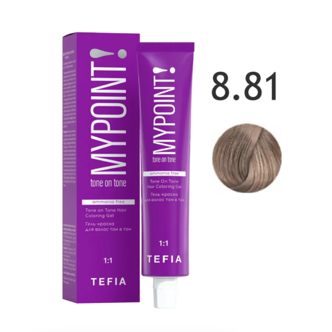 Mypoint Гель-краска 8.81 Светлый коричнево-пепельный блондин, 60 мл.