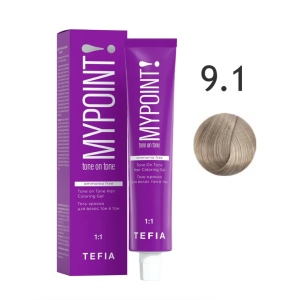 Mypoint Гель-краска 9.1 Очень светло-пепельный блондин, 60 мл.