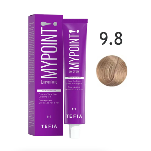 Mypoint Гель-краска 9.8 Очень светло-коричневый блондин, 60 мл.