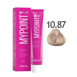 Mypoint Крем-краска 10.87 Экстра светлый коричнево-фиолетовый блондин, 60 мл.