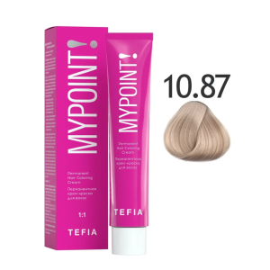Mypoint Крем-краска 10.87 Экстра светлый коричнево-фиолетовый блондин, 60 мл.