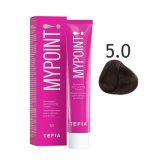 Mypoint Крем-краска 5.0 Светлый брюнет, 60 мл.