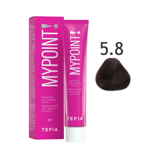 Mypoint Крем-краска 5.8 Светло-коричневый брюнет, 60 мл.
