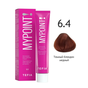 Mypoint Крем-краска 6.4 Тёмно-медный блондин, 60 мл.