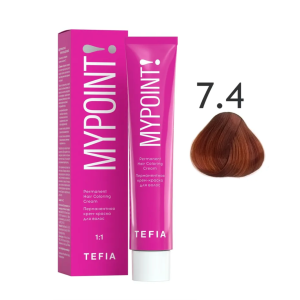 Mypoint Крем-краска 7.4 Медный блондин, 60 мл.