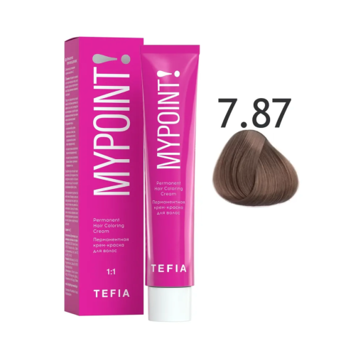 Mypoint Крем-краска 7.87 Коричнево-фиолетовый блондин, 60 мл.