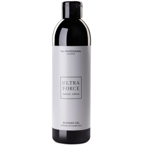 TNL Ultra Force Гель для душа с черным углем мужской, 400 мл.