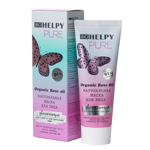 Bio Helpy Натуральная маска для лица Увлажняющая, 75 мл.