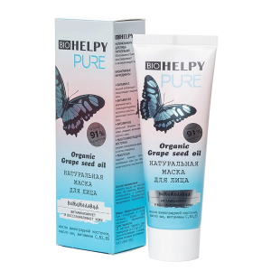 Bio Helpy Натуральная маска для лица Питательная, 75 мл.