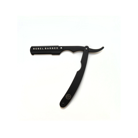 RB018 Опасная бритва с защитой и сменным лезвием Protector Black 