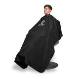 RB030 Пеньюар с неопреновым воротником Noble Black