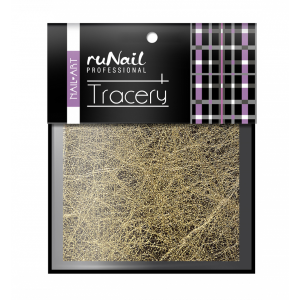 2014 Ru Nail Паутинка волокно, Золото