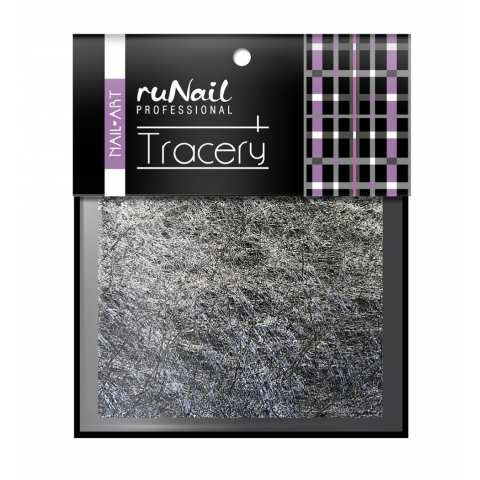 2015 Ru Nail Паутинка волокно, Серебро