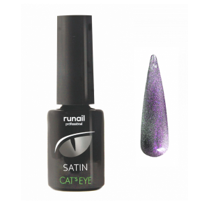6153 RuNail Гель-лак Cat's eye Satin, 6 мл.